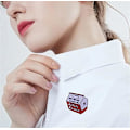 Miniatyrbillede 5 af 5: Don't hate me because I'm a little cool Ord Enamel Pin Socialt Ubehagelig Badge Taske Tøj Lapel Pin Punk Smykker Gave