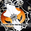 Miniatyrbilde 4 av 4: 6 stk Halloween edderkoppnett serviettringer metall skummel serviettholder serviettspenne serviettspenne festutstyr for hall