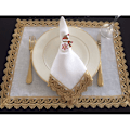 Miniatyrbillede 5 af 5: Sæt med 6 Julemandsservietringe, Servietspænder, Servietringholder til Jul, Thanksgiving, Middagsfestbord