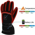 Miniatyrbillede 2 af 5: Elektriske batteriopladede varmehandsker med justerbar temperatur til M