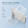Miniatyrbild 4 av 5: 2 st fodral till Apple iPhone 13 6.1'', Transparent skyddande C