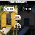 Miniatyrbild 2 av 4: Automatisk Hönshusdörr med Vattentät Programmerbar LCD-Skärm