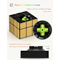 Miniatyrbild 3 av 5: Speed ​​Cube Set med 2 Gold Mirror S Cube, Silver Windmirror