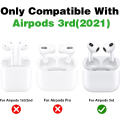Pikkukuva 2 / 5: Airpod 3 3. sukupolven kotelo, söpö sarjakuva 3D Kawaii Uniq