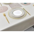 Miniatyrbild 4 av 5: Duk i PVC-plast, vattentvättbar. Vattentät rektangulär