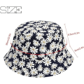Miniatyrbilde 5 av 5: Bucket Hat Bomull Bucket Solhatt, Sommer Fiskerhatt Bucket Hat