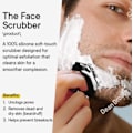 Miniatyrbillede 2 af 5: Ansigts Scrubber, Silikon Ansigts Scrubber til Mænd, Mild Exfoliator Pad & Massager, Ansigtsrensning/Vaskbørste - Fjerner D