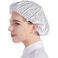 Miniatyrbilde 5 av 5: (Hvit), Toque Mesh Cap 5 stk Beanies Hat Unisex Engangsfiskegarn