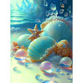 Miniatyrbillede 1 af 5: 30 × 40 Diamantmaleri Broderie Diamant Maleri Kit Komplett