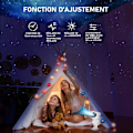 Miniatyrbillede 3 af 5: Astronaut Projektor, Astronaut Stjernehimmel Projektor med Nebula og Stjerne, Timer, Fjernbetjening og Justerbar Vinkel, Natlampe, Galaxy Projektor Vær