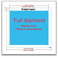 Miniatyrbild 5 av 5: (30x40cm) 5D Diamantmålningssatser för vuxna, Hlison Diamant
