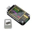Miniatyrbild 1 av 5: FNB48 PD USB Spänningstestare, USB 3.0 Voltmeter, DC 4-24V 6.5A Spänning och Ström Testare, USB C Mult