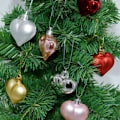 Miniatyrbillede 3 af 5: 12 stk. julekuglepynt hjerteform julepynt