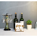 Miniatyrbilde 4 av 4: Sett med 2 Moderne Ginkgo Blad Design Serviettholdere for Bord, Metall Papir Serviett Oppbevaring for Kjøkken, Stilig Papirhåndkle