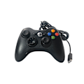 Pikkukuva 1 / 5: Langallinen ohjain Xbox 360:lle, peliohjain 360:lle kaksoisvärinällä, Turbo-yhteensopiva Xbox 360/360 Slim ja P:n kanssa