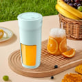 Miniatyrbild 5 av 5: 500ml Bärbar Juicekopp, Bärbar Juicekopp – Laddningsbar Elektrisk Smoothie | Multifunktionell Personlig Juice, Frukt