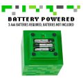 Miniatyrbillede 4 af 5: Minecraft Creeper-lys med officielle Creeper-lyde Batteri