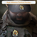 Miniatyrbillede 5 af 5: Dette er fint Hundepatch, 1 stk Sjov Meme Broderet Patches, Taktisk Militær Moral Patch med Hækfastgørelse
