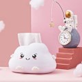 Miniatyrbilde 2 av 5: 1 stk Kreativ Vevboks Mote Tegneserie Skyer Vevdispenser Holder Serviettboks Søt Skyform Ansiktsvev Organi