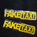 Pikkukuva 2 / 4: 2 kpl Fake Taxi -auton tarra -tarra - itseliimautuva vinyyli