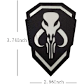 Miniatyrbillede 3 af 5: 2 stk. Mythosaur reflekterende patches - Star Wars-patches