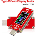 Miniatyrbillede 2 af 5: Type-C Farve LCD USB Voltmeter Ammeter Spændingsmåler Strømmåler Multimeter Batteri PD Opladning USB Char