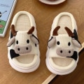 Miniatyrbillede 3 af 5: 38-39 Tøfler Sandaler Kvinders Sommersandaler Med Ortopædisk Støtte Søde Ko Strand Flip Flops og