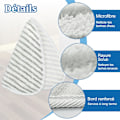 Miniatyrbilde 4 av 5: Mikrofiber Dampmopputskiftbare Puter Kompatibel med Vileda Steam & Vileda Steam Plus, Maskinvaskbar