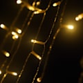 Miniatyrbillede 3 af 5: Udendørs juledekorationer, 3,5 m LED julelys stjernelys vandfald juletrælys udendørs Chr