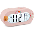 Miniatyrbillede 1 af 5: Digitalt vækkeur med snooze-funktion 8 ringetoner 12/24 timer,
