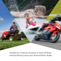 Miniatyrbillede 3 af 3: Båd Kill Switch, Nødstopkontakt til Motor, Kill Switch til Påhængsmotor, Sikkerheds Kill Switch, med Snor, til ATV'er, Motorcykler