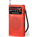 Miniatyrbilde 1 av 4: Bærbar Radio, Lomme Transistorradio med Utmerket Mottak, Utmerket Lydkvalitet, Mini Bærbar Radio