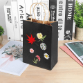Pikkukuva 2 / 4: 25 Kraft-paperikassi, Paperikassi, Lahjakassi, Kraft-paperikassi 15 * 8 * 21 Cm