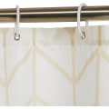 Miniatyrbilde 4 av 5: Amazon Basics trykt stoffdusjforheng 180 x 180 cm Gol