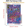 Miniatyrbild 2 av 5: (30x40cm) 5D DIY Diamantmålning Borr Broderikit Konst C