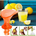 Miniatyrbillede 2 af 5: 2 stk. Citronpresser Citruspresse - Bærbar Manuel Juicepresser, Håndfrugtpresser | Manuel Citrusjuicer til Citron, Appelsin, Granatæble, Køkken
