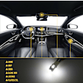Miniatyrbillede 5 af 5: 42 stk. T10 LED-bilpære (hvid), Universal Car LED SMD-pærer Kit I