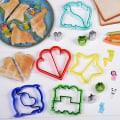 Miniatyrbilde 5 av 5: Sandwich-kuttere for barn – [20-stk] sett med 5 sandwich-former/c