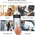 Miniatyrbild 2 av 5: Trådlös videodörrklocka med rörelsesensor och WiFi, infraröd sensor