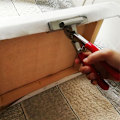 Miniatyrbillede 2 af 4: Stål Canvas Stræk Tang, Bred Kæbe Professionel