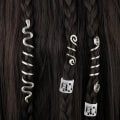 Miniatyrbilde 4 av 5: 28 stykker vikinghår dreadlocks perler metall spiralspoler, flette H