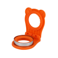 Miniatyrbillede 5 af 5: MH-(Orange) 1 Rustfrit stål sandwich cutter form til håndbeskyttelse