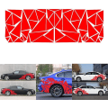 Pikkukuva 1 / 5: 1 kpl Universel Brillant Noir autoportant Triangle Graphique Aut