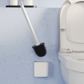 Miniatyrbilde 2 av 5: Hvit flat silikon toalettbørste - Toalettbørste og holdere,