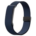 Klokkerem til Google Fitbit Air, elastisk nylonarmbånd med magnetisk spenne Dark Blue