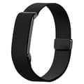 Klokkerem til Google Fitbit Air, elastisk nylonarmbånd med magnetisk spenne Black