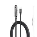 Miniatyrbilde 1 av 5: Ladekabel med stativ, Type-C til Type-C hurtigladekabel, 240W