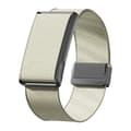 Urrem til Amazfit Helio Strap / Amazfit Helio Strap Pro, justerbar elastisk magnetisk nylonrem Starlight