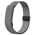 Klokkerem til Google Fitbit Air, elastisk nylonarmbånd med magnetisk spenne Dark Gray