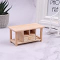 Miniatyrbild 1 av 5: Dockhus Miniatyr tebord Modell DIY Möbeldekor